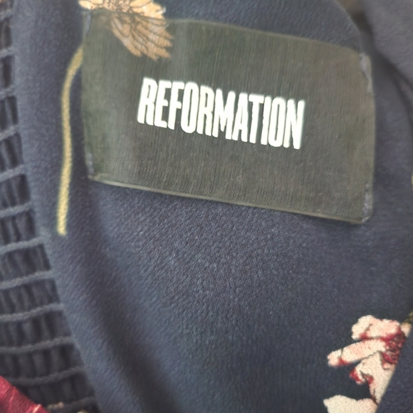 Reformation Armadillo Dress Size 8P - Picture 4 of 6